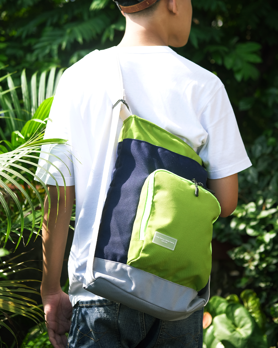 Cadlops Bag | Navy Lime